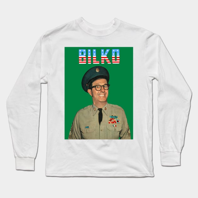 Phil Silvers Bilko Long Sleeve T-Shirt by ZippyFraggle1
